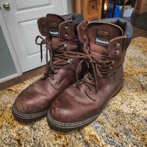 McRae Industrial Men's 11.5 M Leather Boots Thinsulate MR 88104